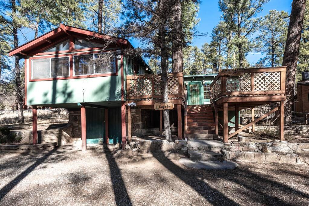 Coyote Cabin - Private Hot Tub - Upper Canyon Ruidoso Zewnętrze zdjęcie